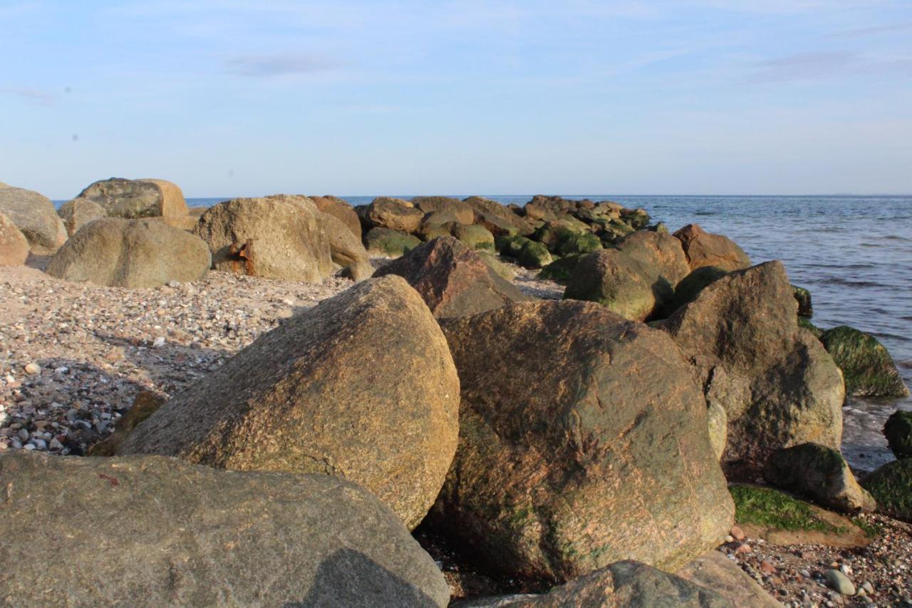 Ferienwohnungen Im Haus Strandburg Grömitz Exterior foto