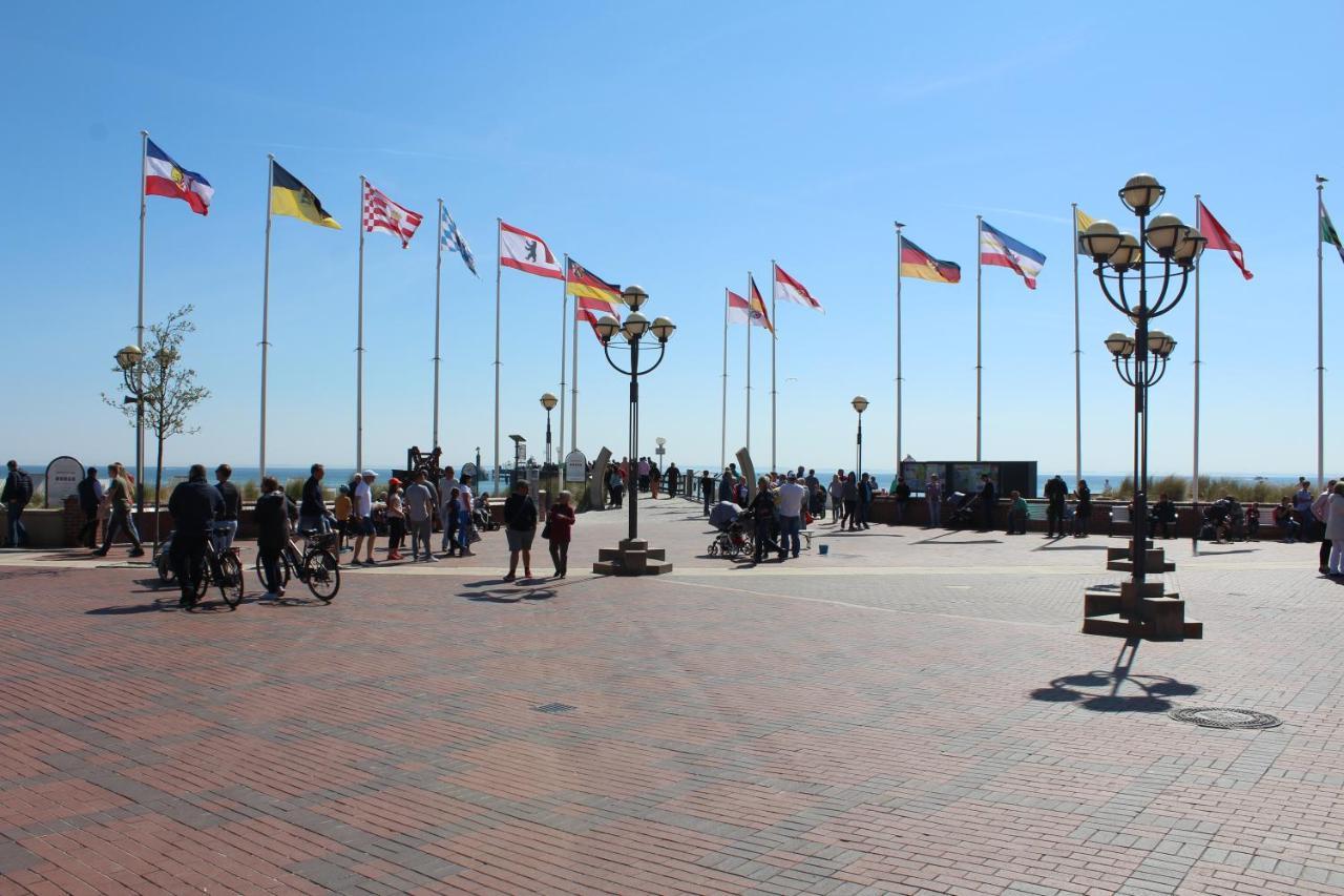 Ferienwohnungen Im Haus Strandburg Grömitz Exterior foto