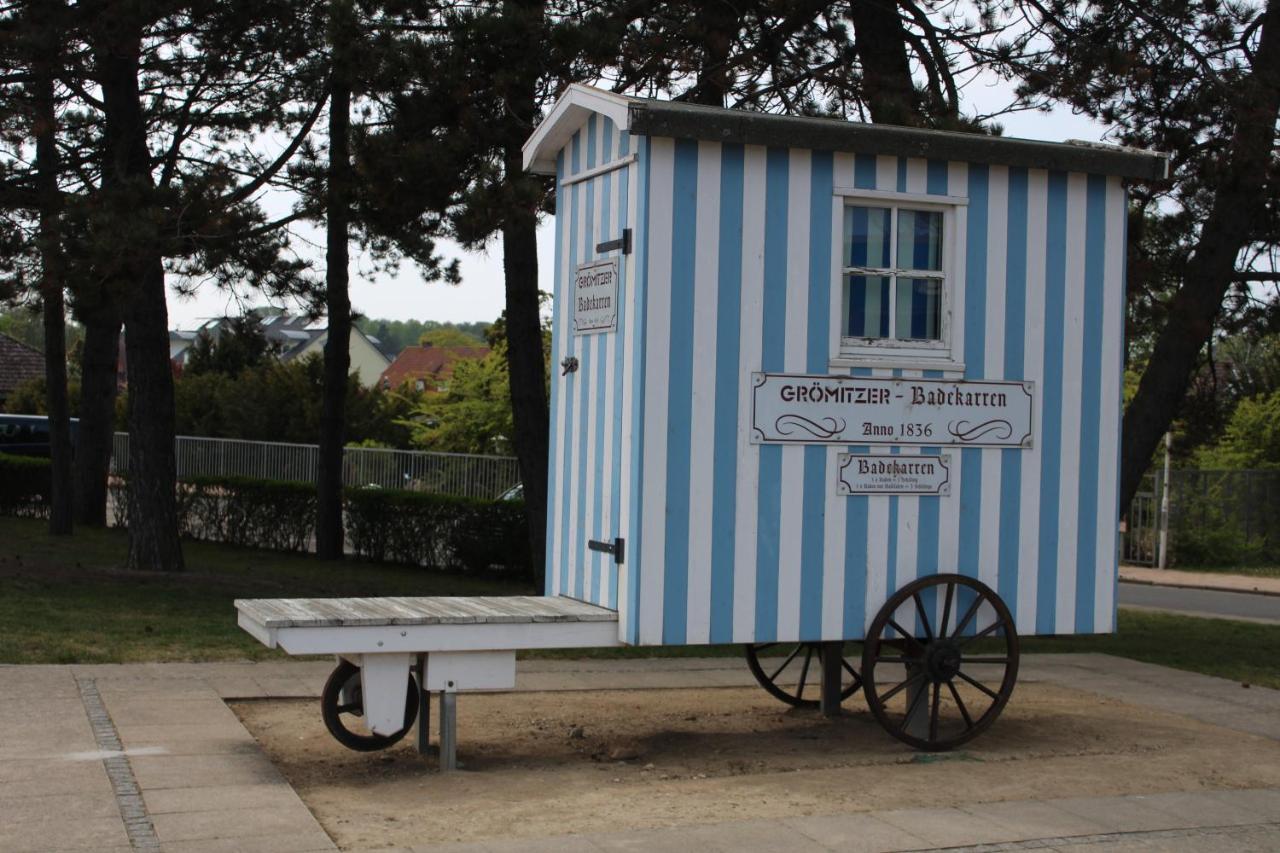 Ferienwohnungen Im Haus Strandburg Grömitz Exterior foto
